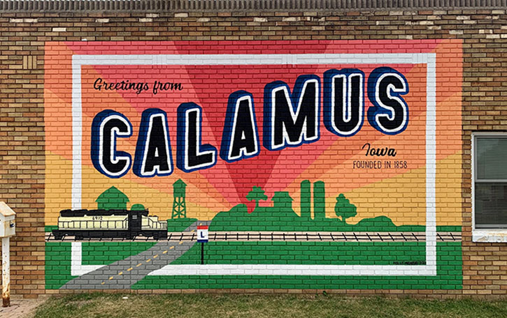 Greetings from Calamus Mural